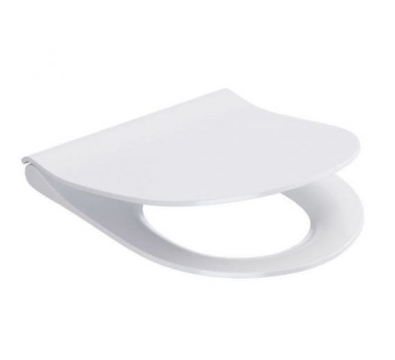 Santechnikos prekės. Vonios įranga. Klozetai, bidė, klozetų dangčiai. Klozetų dangčiai. Klozeto dangtis CERSANIT CITY SLIM 