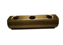 Šildymas. Šildymas ir vėdinimas. Kolektoriai ir kolektorinės spintos. Kolektoriai. Kolektorius 3 žiedų žalvarinis