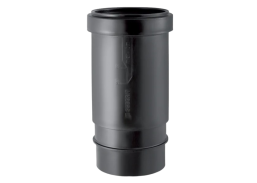 Santechnikos prekės. Lauko kanalizacija, drenažas, pralaidos vamzdžiai. Lauko kanalizacijos fasoninės dalys. Lauko kanalizacijos movos, pereinamosios jungtys. Kompensacinė mova PE Geberit