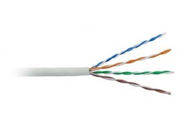 Elektros prekės. Laidai ir kabeliai. Kompiuteriniai ir TV kabeliai. Kompiuterio kabelis FTP kat5 PVC 4*2*24 AWG 