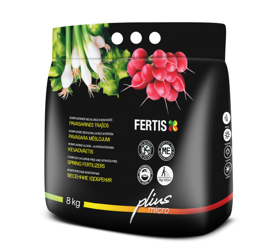 Kompleksinės pavasarinės trąšos Fertis, 8 kg 