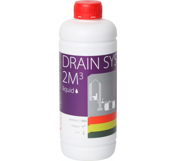 Švaros prekės. Buitinė chemija, valikliai. Koncentruotas skystis kanalizacijai 1l Vertas