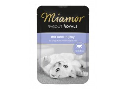 Konservai katėms Miamor Ragout Royale in Jelly su jautiena 100 g