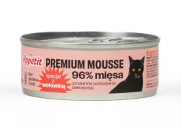 Gyvūnų prekės. Gyvūnėlių priežiūros priemonės. Naminių gyvūnų maistas. Konservai katėms su jautiena COMFY APPETIT 85g 