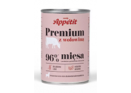 Gyvūnų prekės. Gyvūnėlių priežiūros priemonės. Naminių gyvūnų maistas. Konservai šunims su jautiena COMFY APPETIT 400g 