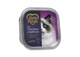 Konservuotas pašaras katėms su vištiena 85g Lovely Hunter 