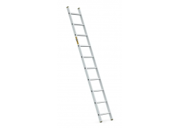 Metalų gaminiai . Kopėčios. Aliuminės kopėčios. Buitinės kopėčios. Kopėčios DR-AL-DP-PRO-1x10-2K 