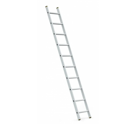 Metalų gaminiai . Kopėčios. Aliuminės kopėčios. Buitinės kopėčios. Kopėčios DR-AL-DP-PRO-1x10-2K