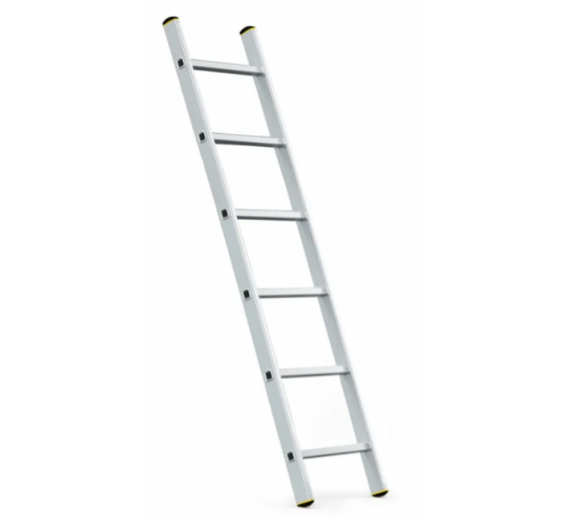 Metalų gaminiai . Kopėčios. Aliuminės kopėčios. Buitinės kopėčios. Kopėčios DR-AL-DP-PRO-1x6-2K