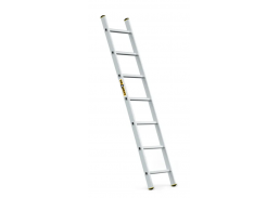 Metalų gaminiai . Kopėčios. Aliuminės kopėčios. Buitinės kopėčios. Kopėčios DR-AL-DP-PRO-1x7-2K 