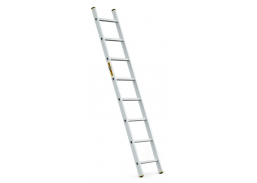 Metalų gaminiai . Kopėčios. Aliuminės kopėčios. Buitinės kopėčios. Kopėčios DR-AL-DP-PRO-1x8-2K 