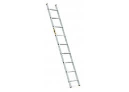 Metalų gaminiai . Kopėčios. Aliuminės kopėčios. Buitinės kopėčios. Kopėčios DR-AL-DP-PRO-1x9-2K 