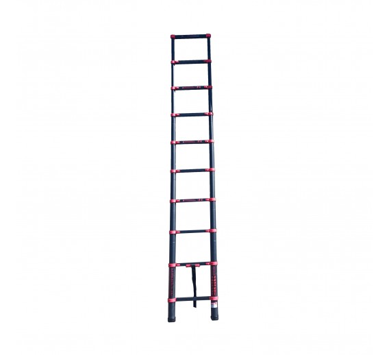 Metalų gaminiai . Kopėčios. Aliuminės kopėčios. Ištraukiamos kopėčios. Kopėčios Draument teleskopinės 10 pakopų 77-290 cm 