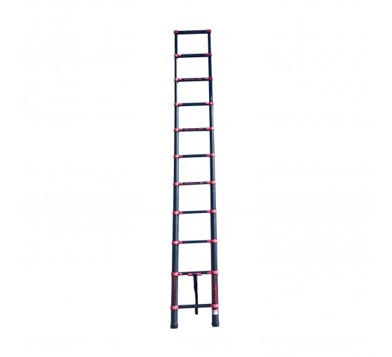 Metalų gaminiai . Kopėčios. Aliuminės kopėčios. Ištraukiamos kopėčios. Kopėčios Draument teleskopinės 11 pakopų 80-320 cm 