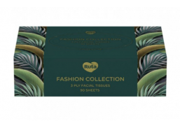 Švaros prekės. Tualetinis popierius, popieriniai rankšluosčiai. Kosmetinės servetėlės Ruta Fashion Collection 3sl 