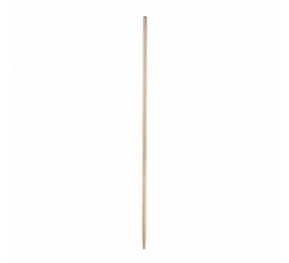 Namų apyvokos prekės. Šepečiai, šluotos, semtuvėliai. Kotas grėbliui beržinis 120cm 