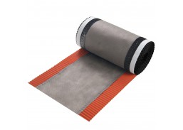 Statybinės medžiagos. Stogo dangos. Stogo plėvelės. Sandarinimo juosta stogui ir kaminui. Kraigo juosta Parotec Veltec 300mmx5m molio spalvos RAL8004 