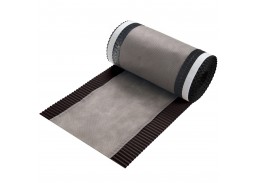 Statybinės medžiagos. Stogo dangos. Stogo plėvelės. Sandarinimo juosta stogui ir kaminui. Kraigo juosta Parotec Veltec 300mmx5m ruda RAL8017 
