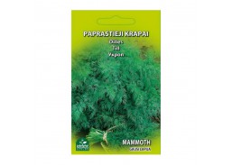 Sodo ir daržo prekės. Sėklos, daigyklos, durpinės tabletės. Prieskoniniai augalai. Krapai Mammouth 5 g 