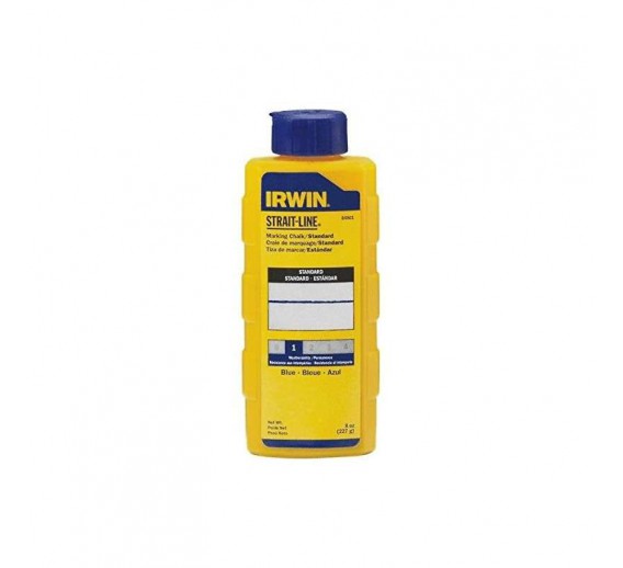 Darbo įrankiai. Mechaniniai įrankiai. Žymėjimo įrankiai - pieštukai, žymekliai, markeriai. Kalkiniai žymekliai ir kreidos. Kreida IRWIN STRAIGHT LINE 227 g. 