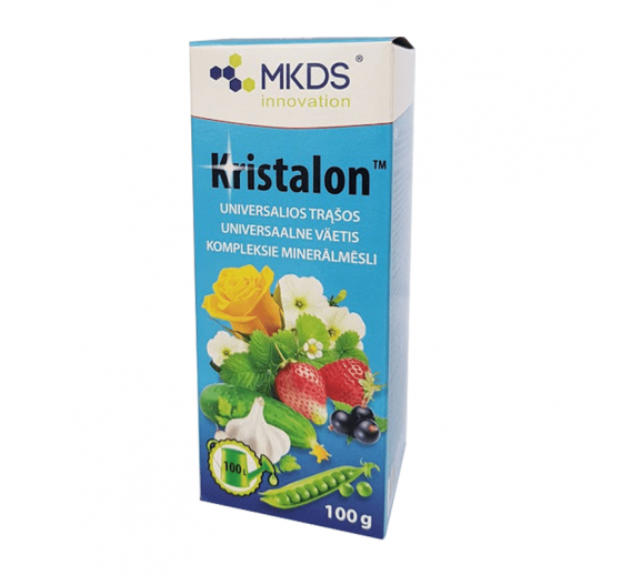 Sodo ir daržo prekės. Trąšos ir durpių substratai. Trąšos. Kompleksinės trąšos. Kristalon universalios trąšos 100 g mėlynas