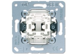 Elektros prekės. Instaliacija - kištukiniai lizdai, jungikliai ir kt.. Jung jungikliai, kištukiniai lizdai. Kryžminis perjungiklio mechanizmas 1 klavišo JUNG 507U 10A/250V 