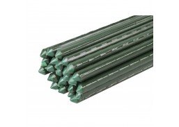 Sodo ir daržo prekės. Atramos, laikikliai augalams. Kuoliukas metalinis žalias 150 cm PMT-16-150 