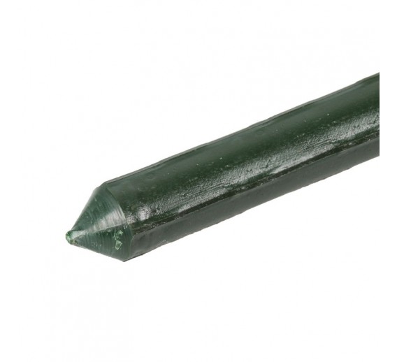 Sodo ir daržo prekės. Atramos, laikikliai augalams. Kuoliukas metalinis žalias 180 cm PMT-16-180 