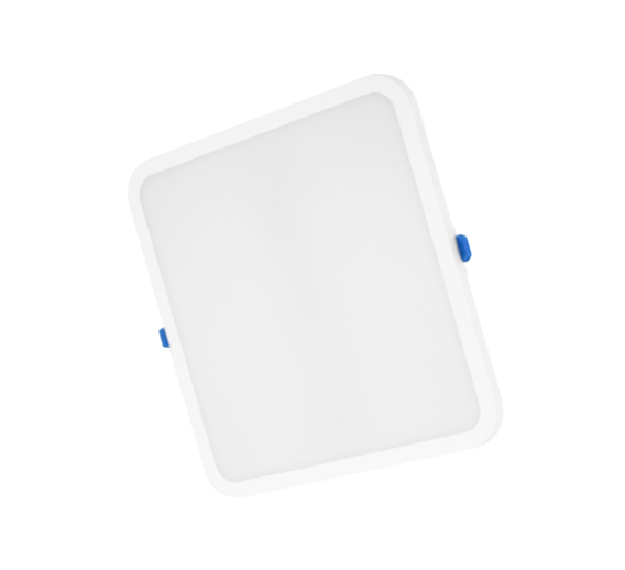 Apšvietimas. Įmontuojamos LED panelės. Kvadratinė įmontuojama LED panelė TOPAZ 18W