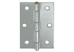 Vidaus apdailos prekės. Durys, jų dalys. Durų furnitūra. Lankstai, vyriai. Kvadratinis vyris 75x75x2mm