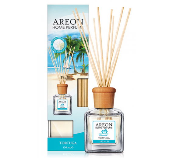 Švaros prekės. Oro gaivikliai, namų kvapai. Kvepiančios buitinės lazdelės 150ml Tortuga