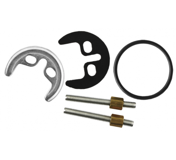 Santechnikos prekės. Vonios įranga. Maišytuvai, dušo komplektai. Maišytuvų detalės. Laikiklis P-20 (2 varžtai)