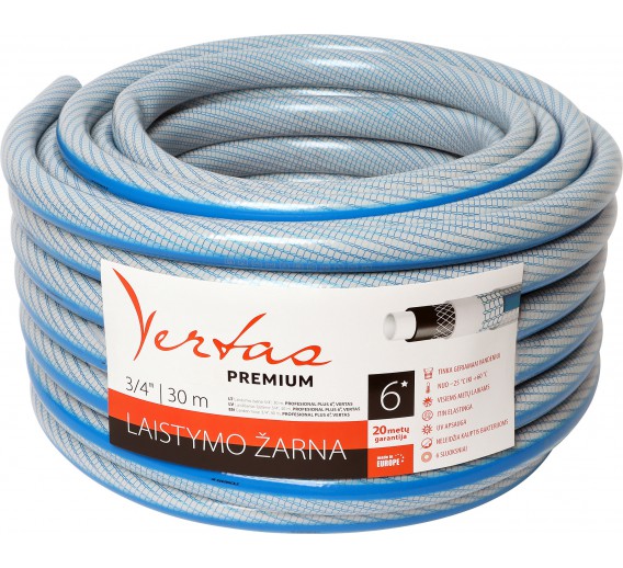 Sodo ir daržo prekės. Laistymo įranga. Laistymo žarnos. Laistymo žarna Profesional PLUS 6* 3/4