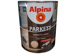 Dažai. Medienos apsaugos ir dekoravimo priemonės. Lakas. Lakas Alpina Parkett blizgus 5l 