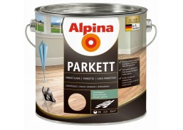 Dažai. Medienos apsaugos ir dekoravimo priemonės. Lakas. Lakas ALPINA PARKETT šilko matinis  2.5l 