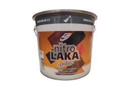 Dažai. Medienos apsaugos ir dekoravimo priemonės. Lakas. Lakas baldams Nitro, blizgus, 2,7 l 