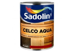 Dažai. Medienos apsaugos ir dekoravimo priemonės. Lakas. Lakas CELCO AQUA 70 Sadolin 1l blizgus 