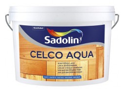 Dažai. Medienos apsaugos ir dekoravimo priemonės. Lakas. Lakas CELCO AQUA 70 Sadolin 2.5l blizgus 