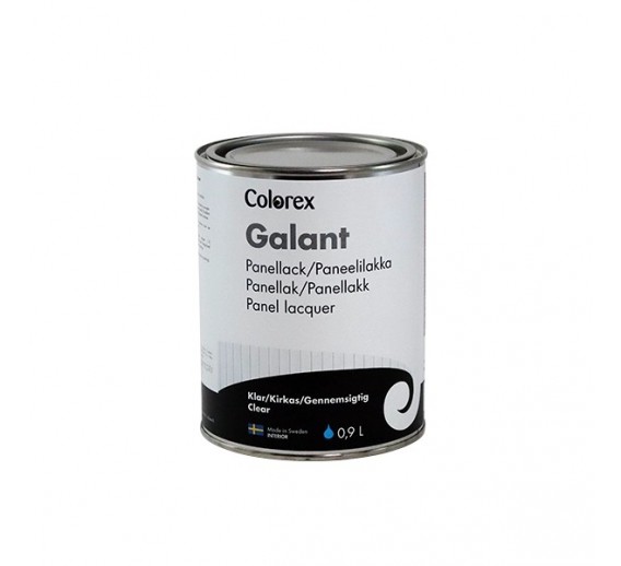 Dažai. Medienos apsaugos ir dekoravimo priemonės. Lakas. Lakas Galant/Panellack 15 COLOREX, 0.9L 