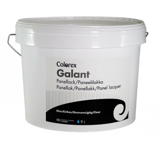 Dažai. Medienos apsaugos ir dekoravimo priemonės. Lakas. Lakas Galant/Panellack 15 COLOREX, 9L 