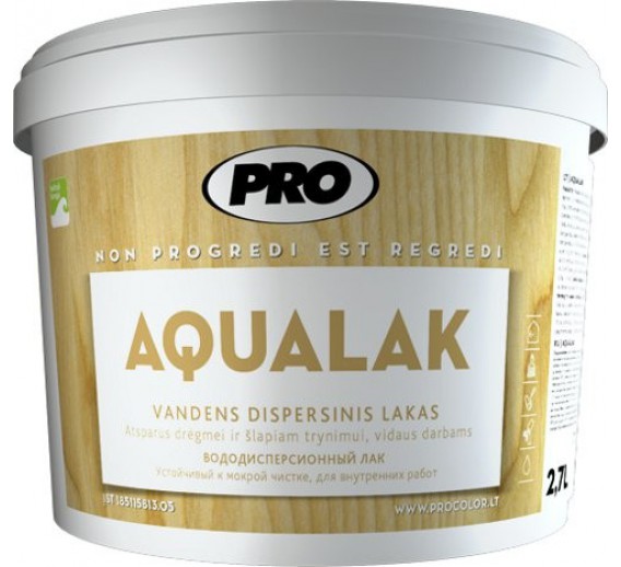 Lakas PRO AQUALAK blizgus 2,7l 