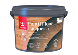 Dažai. Medienos apsaugos ir dekoravimo priemonės. Lakas. Lakas Tikkurila Pontti Floor Lacquer 5 2.7l 