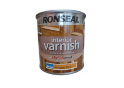 Dažai. Medienos apsaugos ir dekoravimo priemonės. Lakas. Lakas vidaus darbams Ronseal 0.25l antikinė pinija 