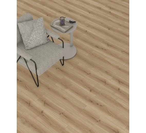 Vidaus apdailos prekės. Grindų dangos. Laminatas. 32 atsparumo klasės grindys. Laminatas Trenti River AC4,1205x197x8 mm 