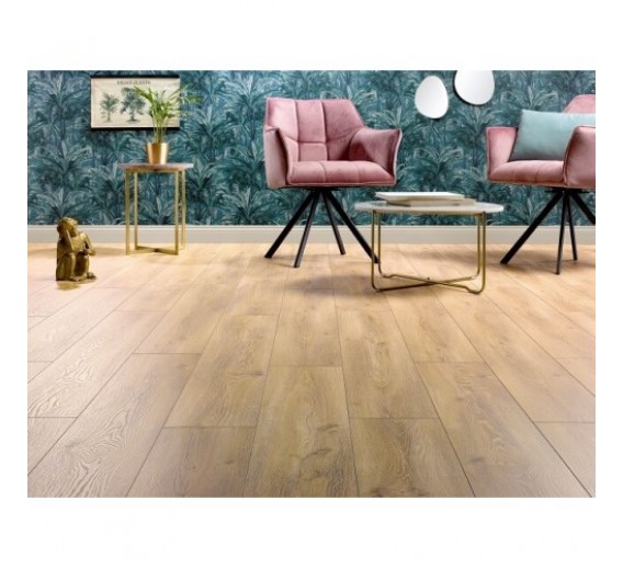 Vidaus apdailos prekės. Grindų dangos. Laminatas. 33 atsparumo klasės grindys. Laminuota grindų danga SOLID PLUS 705 12 mm 