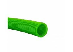 Šildymo ir vėdinimo įranga. Šildymas ir vėdinimas. Ortakiai. Plastikiniai ortakiai ir jungtys. Lankstus HDPE ortakis 75 mm Flexi green 50 m 