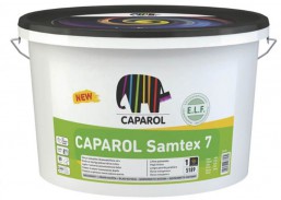 Dažai. Dažai, dažymo įrankiai, dažymo juostos. Vandeniniai dažai. Lateksiniai dažai Caparol Samtex 7 B1 2,5L 