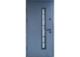 Lauko durys ARMA T15-148, pilkos spalvos 