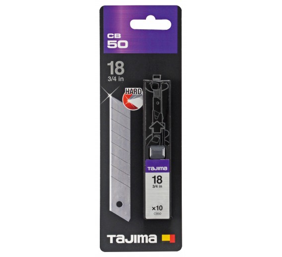Laužomos geležtės 18 mm Tajima Dora Endura 10 vnt. 