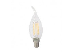 LED COG lemputė 4 W susukta žvakė 